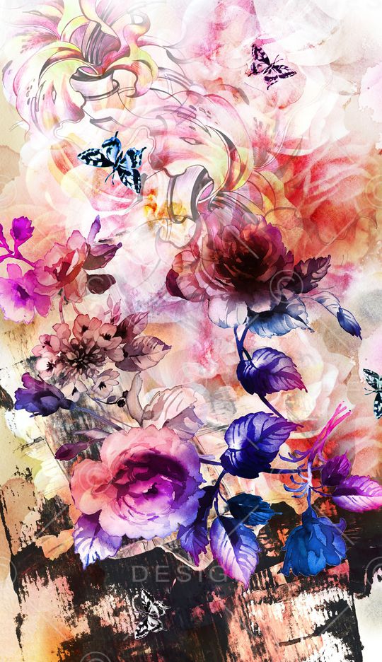 乱花印花华亿平台图片