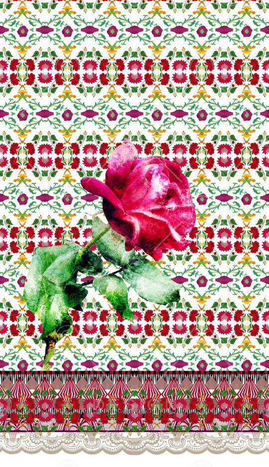 花朵印花华亿平台图片