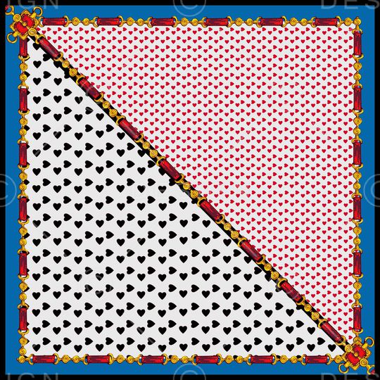 方巾印花华亿平台图片