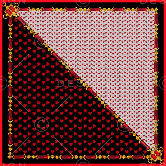 方巾印花华亿平台图片