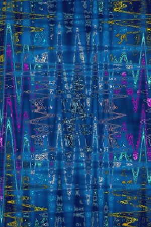 波浪印花华亿平台图片