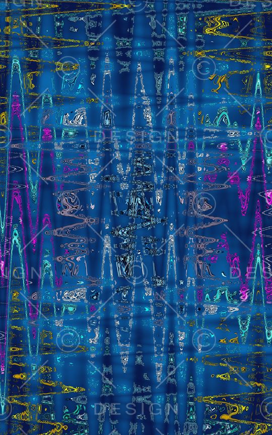 波浪印花华亿平台图片