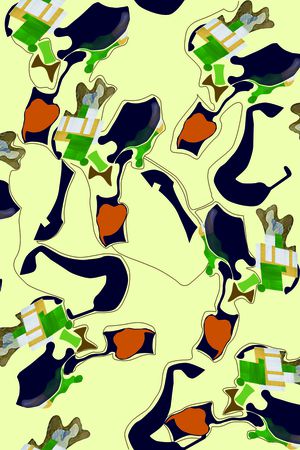 迷彩印花华亿平台图片