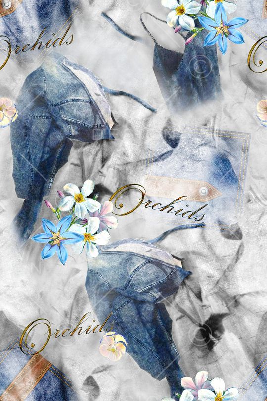 休闲印花华亿平台图片