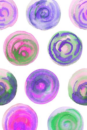 圆形印花华亿平台图片