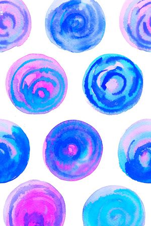 圆形印花华亿平台图片