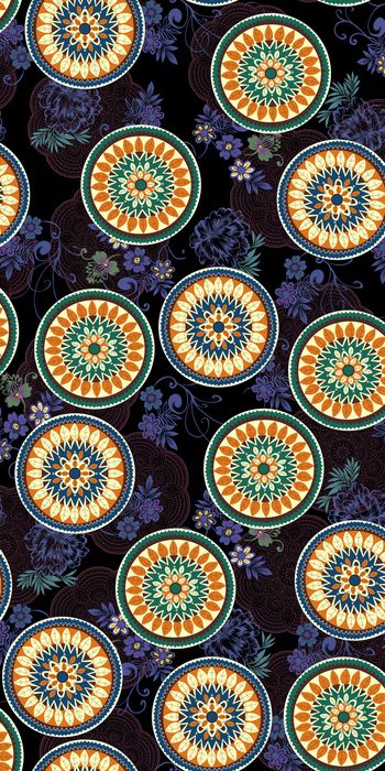 清新印花华亿平台图片