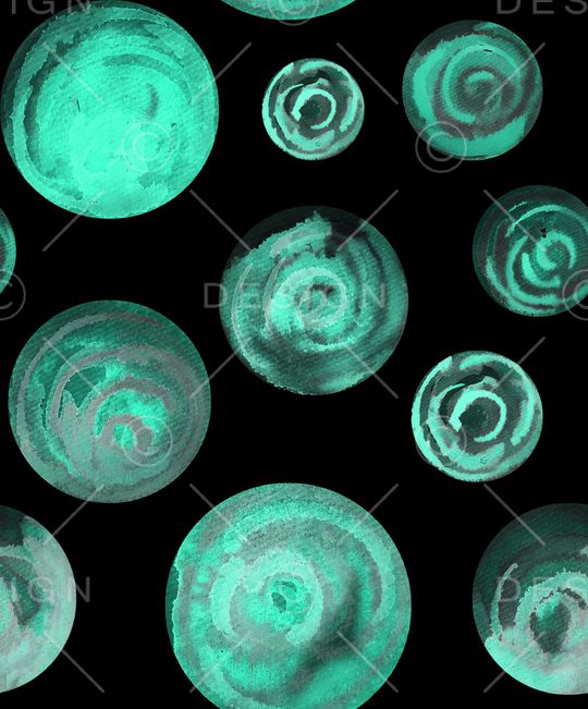 圆形印花华亿平台图片