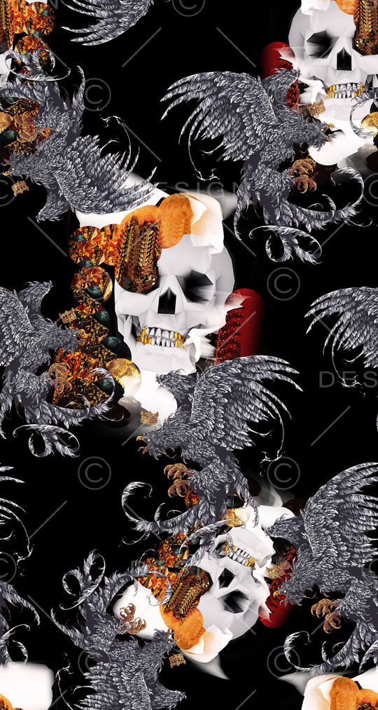 几何印花华亿平台图片