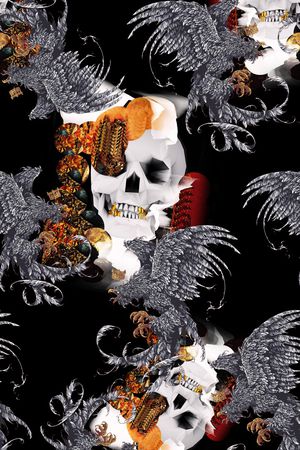 几何印花华亿平台图片