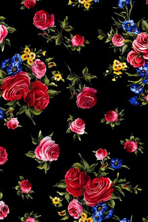 花朵印花华亿平台图片