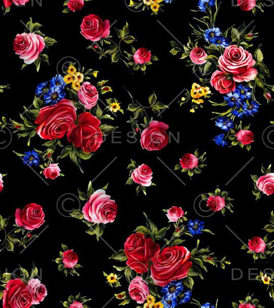 花朵印花华亿平台图片