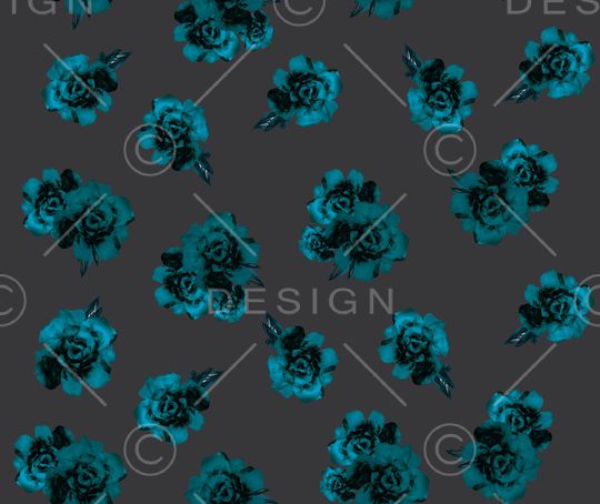 牡丹印花华亿平台图片