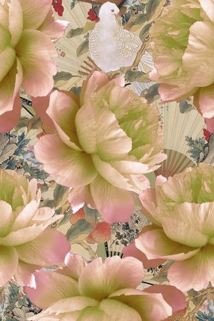 创意服装面料印花华亿平台图片