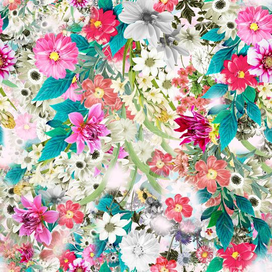 柔美印花华亿平台图片