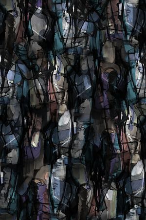 抽象纹理印花华亿平台图片