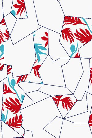 抽象印花华亿平台图片