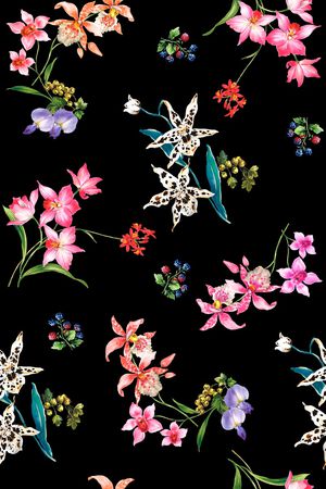 乱花印花华亿平台图片