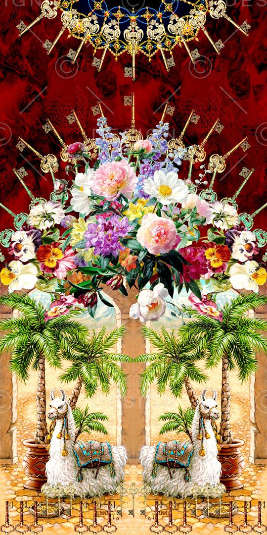 时尚印花华亿平台图片