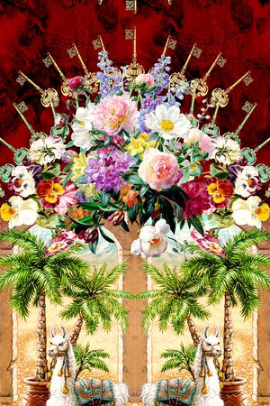 时尚印花华亿平台图片