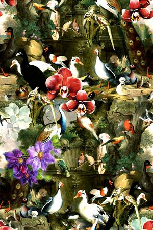 休闲印花华亿平台图片