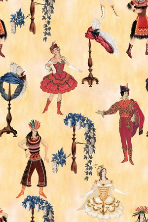 欧式印花华亿平台图片