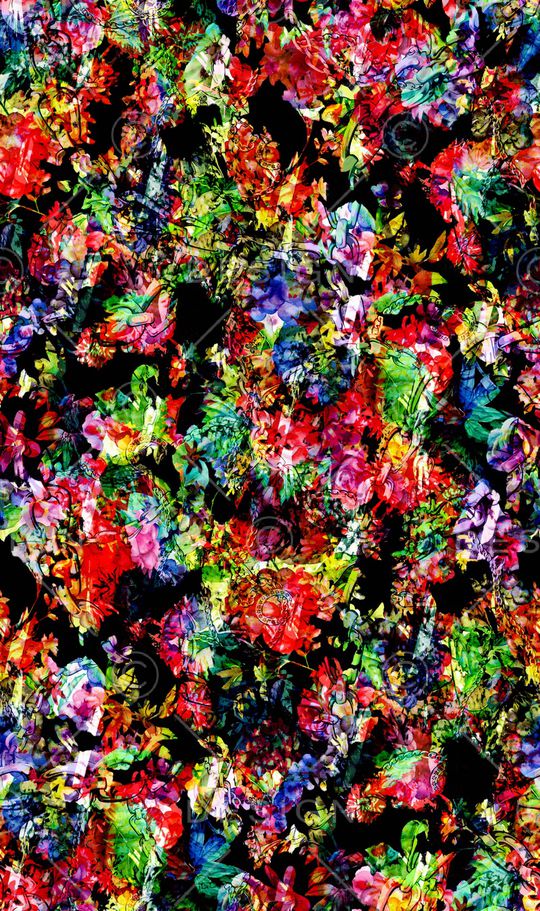 花朵印花华亿平台图片