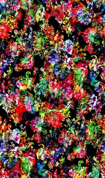 花朵印花华亿平台图片