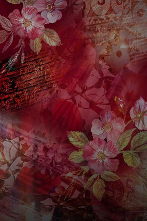 乱花印花华亿平台图片