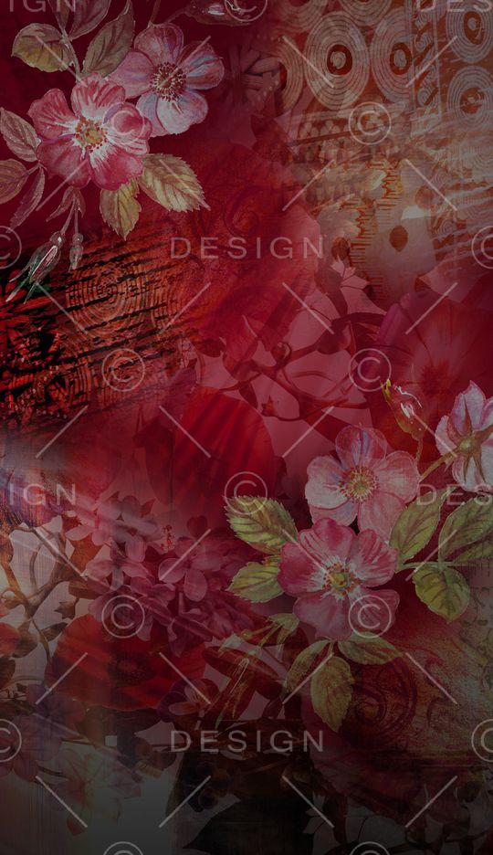 乱花印花华亿平台图片