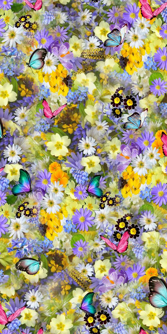 乱花印花华亿平台图片