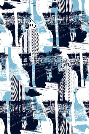 抽象纹理印花华亿平台图片