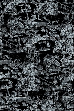 抽象纹理印花华亿平台图片