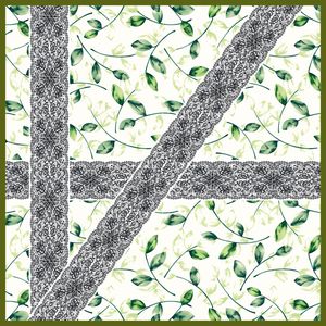 方巾印花华亿平台图片