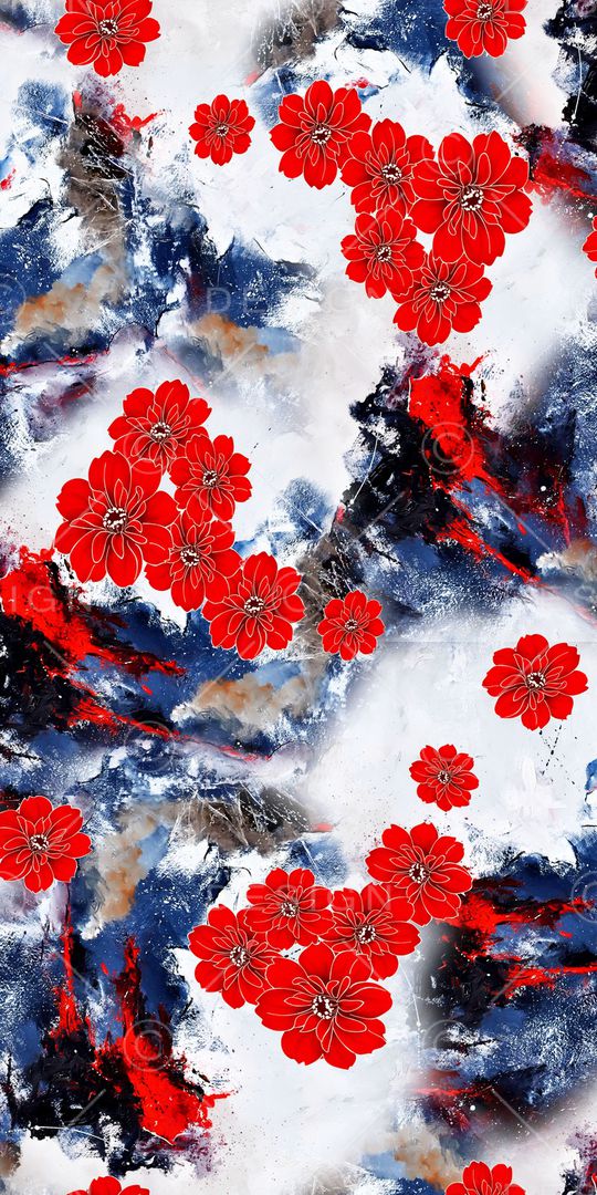 小碎花印花华亿平台图片