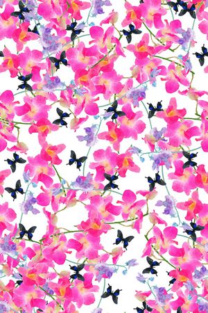 手绘印花华亿平台图片