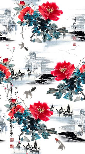 裙子印花华亿平台图片