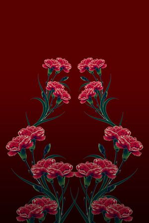 花朵印花华亿平台图片