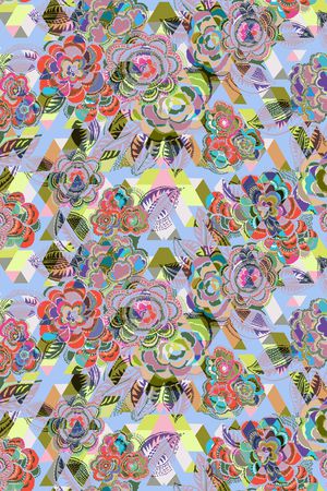 小碎花印花华亿平台图片