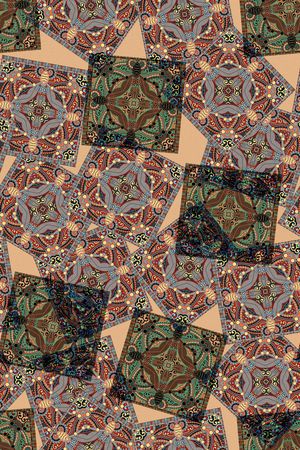 波西米亚印花华亿平台图片