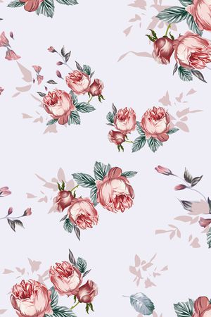 玫瑰印花华亿平台图片