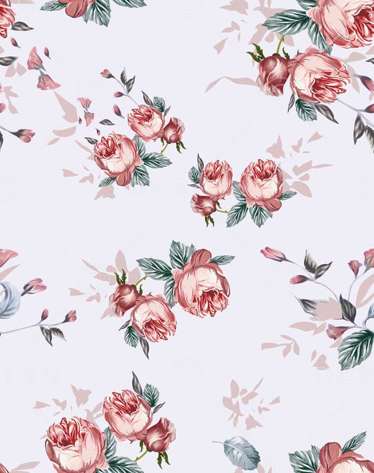 玫瑰印花华亿平台图片