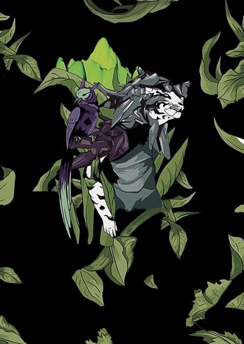 老虎动物花纹印花华亿平台图片