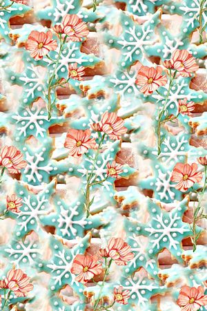 春夏清爽雪纺真丝棉丝巾布料泳装民族风印花印花华亿平台图片