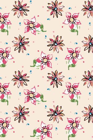 小碎花印花华亿平台图片