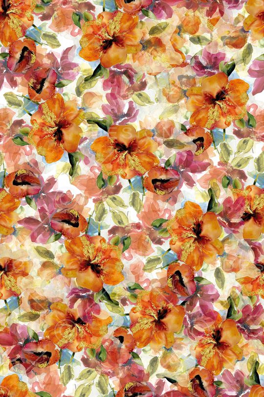 手绘印花华亿平台图片