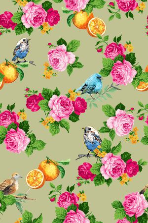 手绘印花华亿平台图片