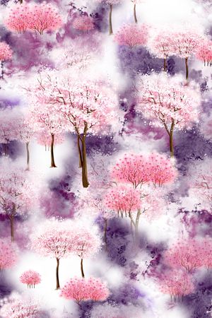 植物印花华亿平台图片