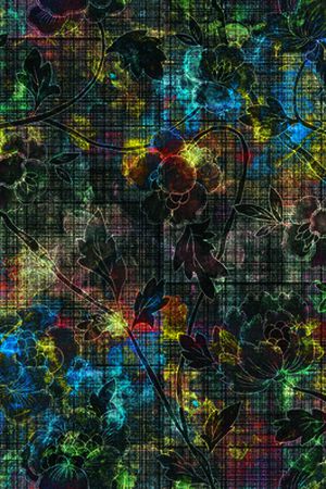 清新风印花华亿平台图片