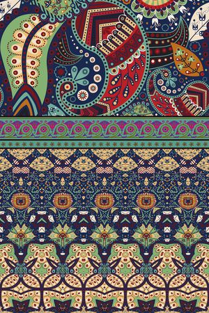 民族风几何印花华亿平台图片